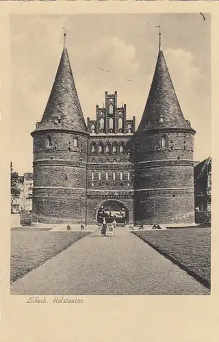 Lübeck, Holstentor ngl F7844