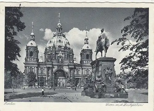 Berlin, Dom und Lustgarten gl1942 F7049