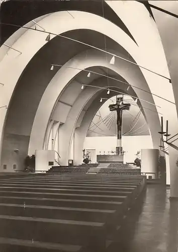 Berlin-Charlottenburg. Kirche St.Canisius innen ngl F7120R