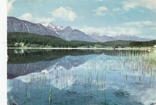 Presseggersee mit Garnerkofel, Kärnten gl1957 F3503