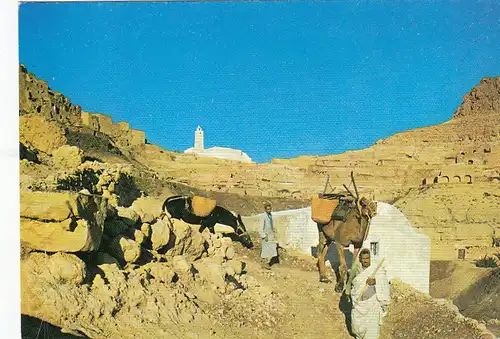 Tunesien, Chenini de Foum Tataouine ngl F4469