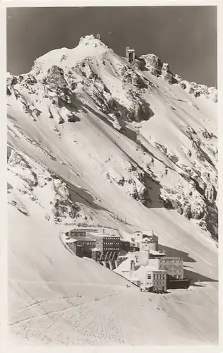 Bayerische Zugspitzbahn, Schneefernerhaus mit Gipfelstation gl1939 F3524