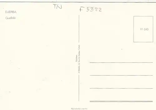 Tunesien, Djerba, Guellala ngl F5322