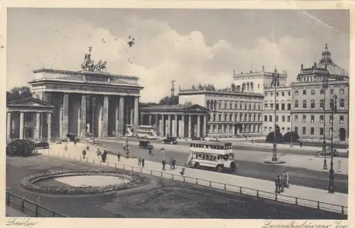Berlin, Brandenburger Tor gl1935 F7166