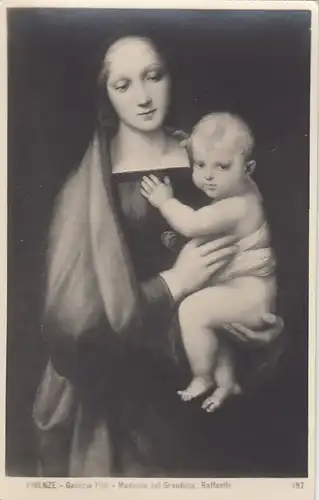 Firenze, Galleria Pitti,Raffaello, Madonna del Granduca ngl F1417