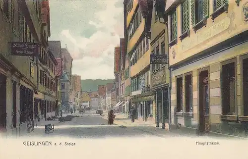 Fünftälerstadt Geislingen (Steige), Hauptstrasse ngl F2165