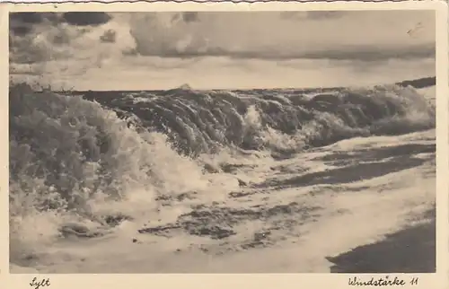 Insel Sylt, Windstärke 11 gl1937 F3525