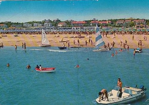 Lido degli Estensi, Veduta dal mare glum 1960? F4185
