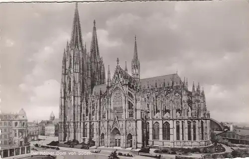 Köln am Rhein, Dom von Süden ngl F3620