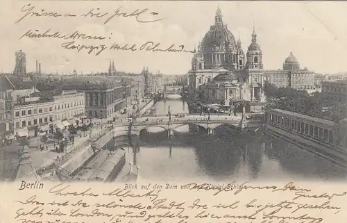 Berlin, Dom und Königl.Schloß gl1904 F1841