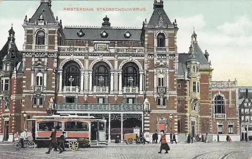 Amsterdam, Stadsschouwbrug ngl F4589