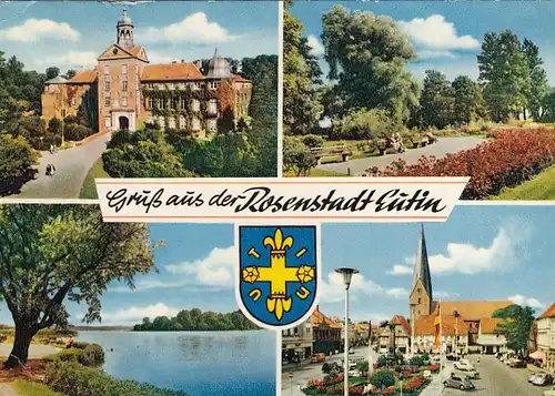 Rosenstadt Eutin i.Holstein, Mehrbildkarte gl1965 F8067