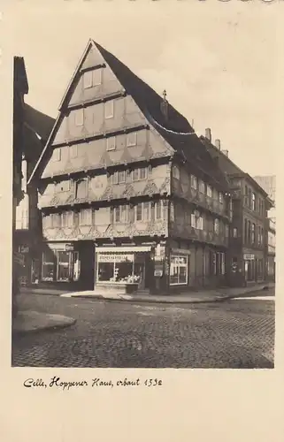 Celle, Hoppener Haus, erbaut 1592 gl1937 F3622