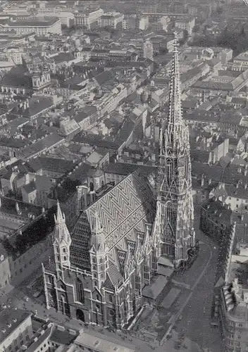 Wien, Blick auf den Stephansdom ngl F4235