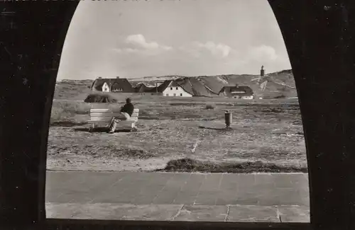 Kampen a. Sylt, von der Sturmhaube nach Kliffende gl1960 F7373