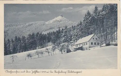 Oberhanichen mit dem Jeschken, gl1942 F2307