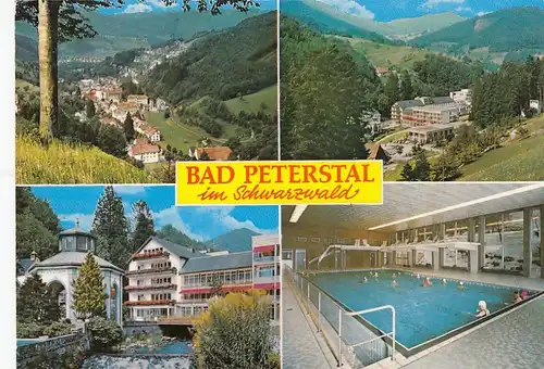 Bad Peterstal, Schwarzwald, Fachkrankenhaus für Innere Krankheiten gl1992 F3634