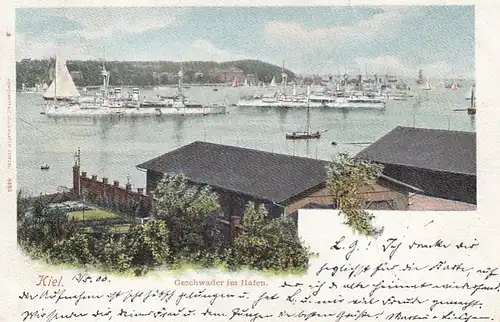 Kiel, Geschwader im Hafen gl1900 F7395