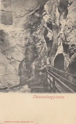 Seissenbachklamm im Berchtesgadener Land ngl F4257