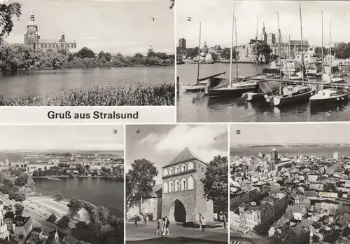 Stralsund, Mehrbildkarte gl1984 F3749