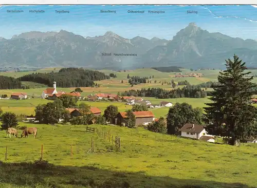 Pröbsten und Maria-Hilf, Speiden (Eisenberg) im Allgäu ngl F1944