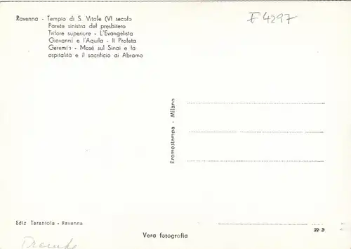 Ravenna, Tempio di S.Vitale, Parte sinistra des presbitero Trifpore superiore ngl F4297