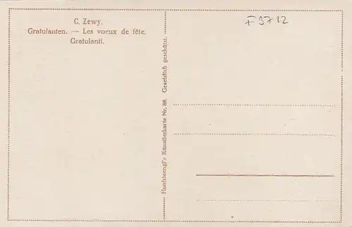 C.ZEWY Gratulanten ngl F3712