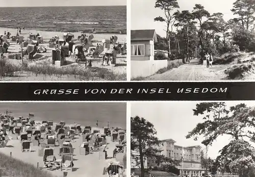 Insel Usedom, Mehrbildkarte gl1984 F3741