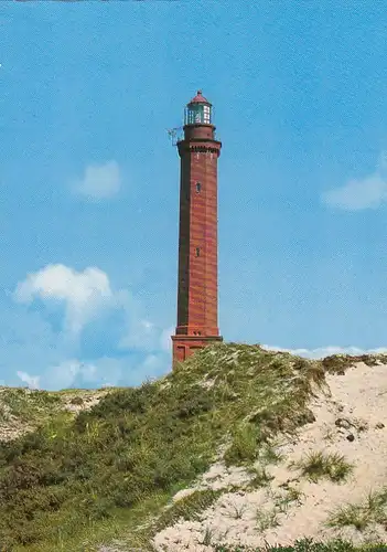 Norderney, Leuchtturm in den Dünen ngl F3747