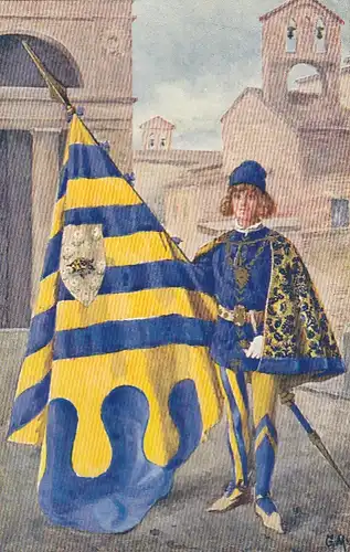 Siena, Paggi delle storiche Contrade di Siena - TARTUCA ngl F2452