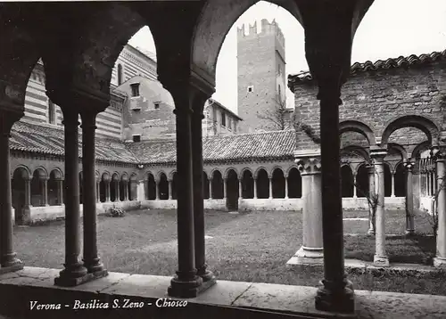Verona, Basilica S.Zeno, Chiosco ngl F2477