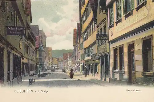 Fünftälerstadt Geislingen (Steige), Hauptstrasse ngl F1781