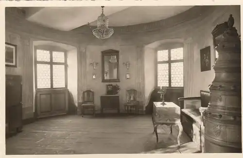 Schloss Meersburg Bodensee, Arbeitszimmer Annette v.Droste-Hülshoff ngl F2558