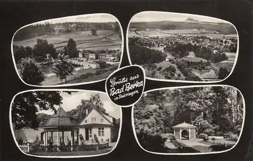 Bad Berka in Thüringen, Mehrbildkarte glum 1936? F1800