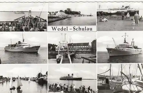 Wedel-Schulau, Mehrbildkarte ngl F5721
