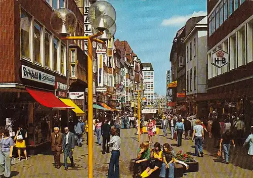 Bremen, Sögestraße, anl. DHV-Verbandstag 1975 ngl F8343