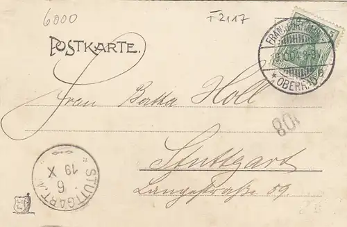 Frankfurt a.M., Neues Rathaus, Hauptansicht gl1904 F2117