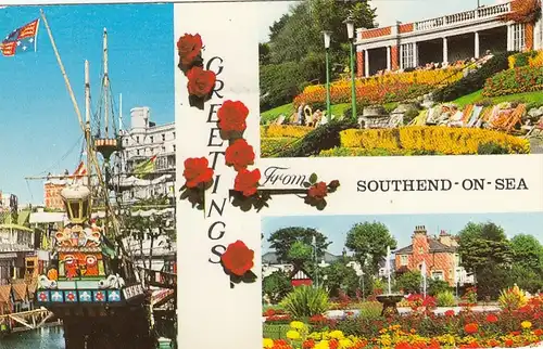 Greetings from Southend-an-Sea, Mehrbildkarte gl1979 F4968