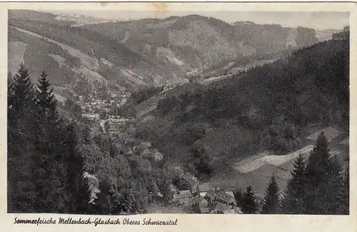 Mellenbach-Glasbach, Oberes Schwarzatal gl1959 F2135