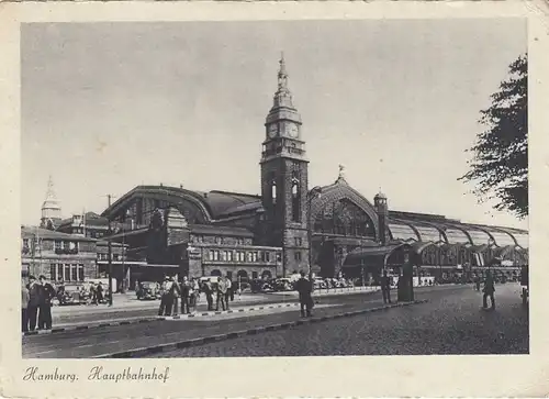 Hamburg, Hauptbahnhof feldpgl1942 F5003