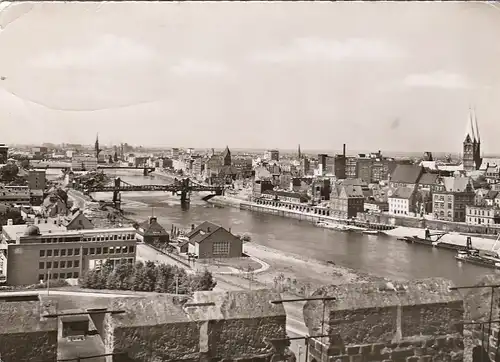 Bremen, Blick vom Wasserturm gl1959 F8383
