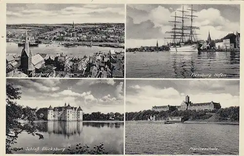 Flensburg, Nordmark, Mehrbildkarte ngl F7765