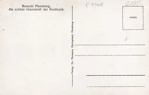 Flensburg, Nordmark, Mehrbildkarte ngl F7765