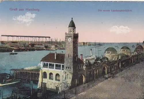 Hamburg, Die neuen Landungsbrücken ngl F2642