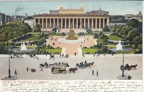 Berlin, Kgl. Museum im Lustgarten gl1905 F1868