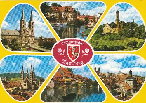 Bamberg an der Regnitz, Mehrbildkarte ngl F4022