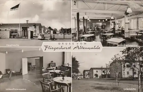 Fliegerhorst Altenwalde, Mehrbildkarte gl1962 F5890