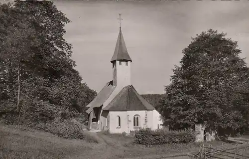 Königsfeld, Schwarzwald, Alte Buchenberger Kirche gl1953 F1919