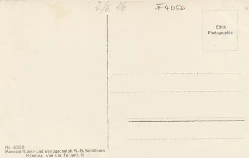 Innsbruck, gegen Süden mit Serles und Nockstein (?) ngl F4056