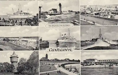 Cuxhaven, Mehrbildkarte ngl F5917